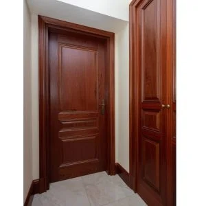 3 panel mahogay door
